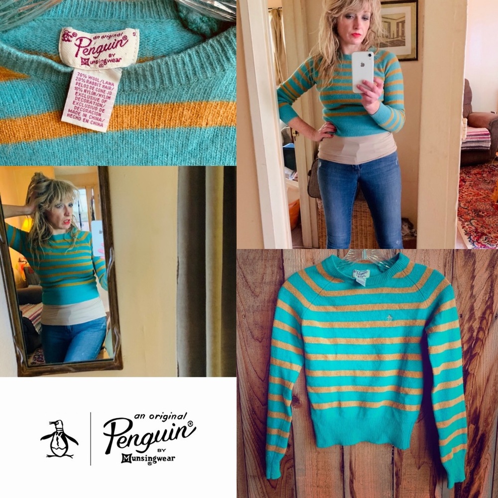 🖐🏻💲5 DOLLAR SALE Vintage Penguin sweater🛍